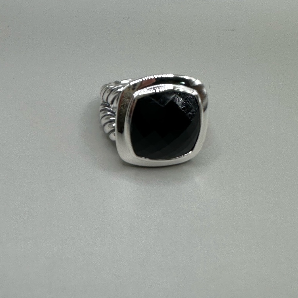 Black Onyx David Yurman Ring size 5